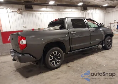 2021 Toyota Tundra Limited из США, поврежденный, VIN 5TFHY5F11MX988122